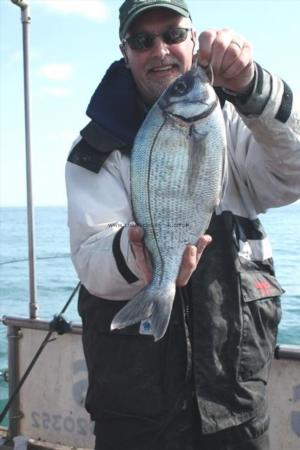 3 lb 4 oz Black Sea Bream by Bill