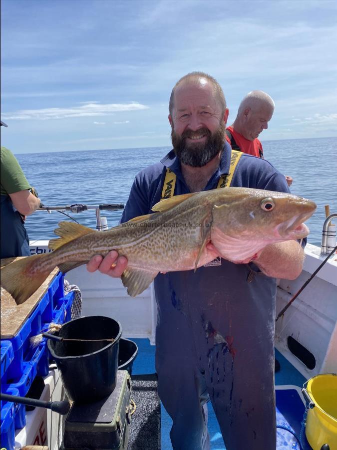 9 lb 8 oz Cod by Simon England.