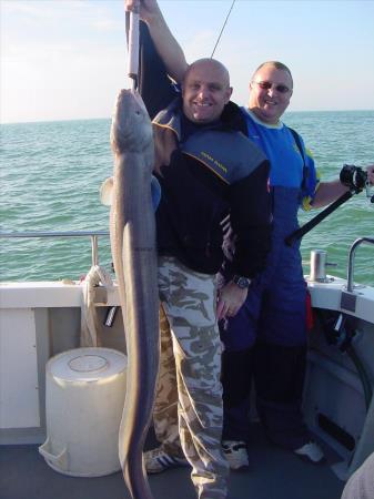 45 lb Conger Eel by Simon