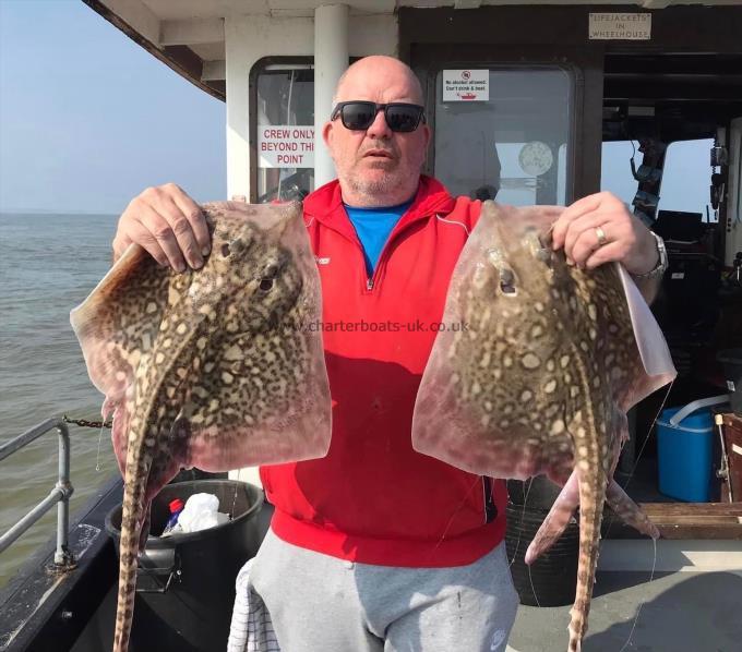 6 lb Thornback Ray by Unknown