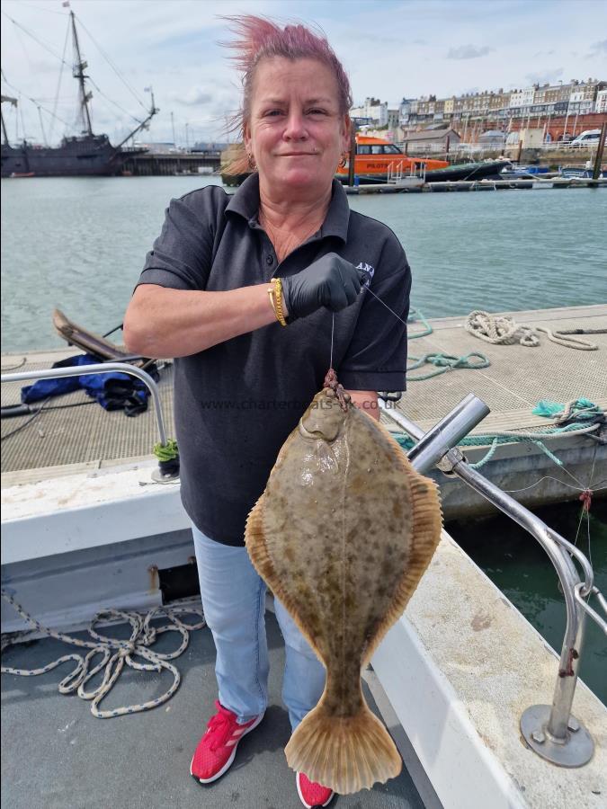 2 lb Flounder by Dawn the boss parrott