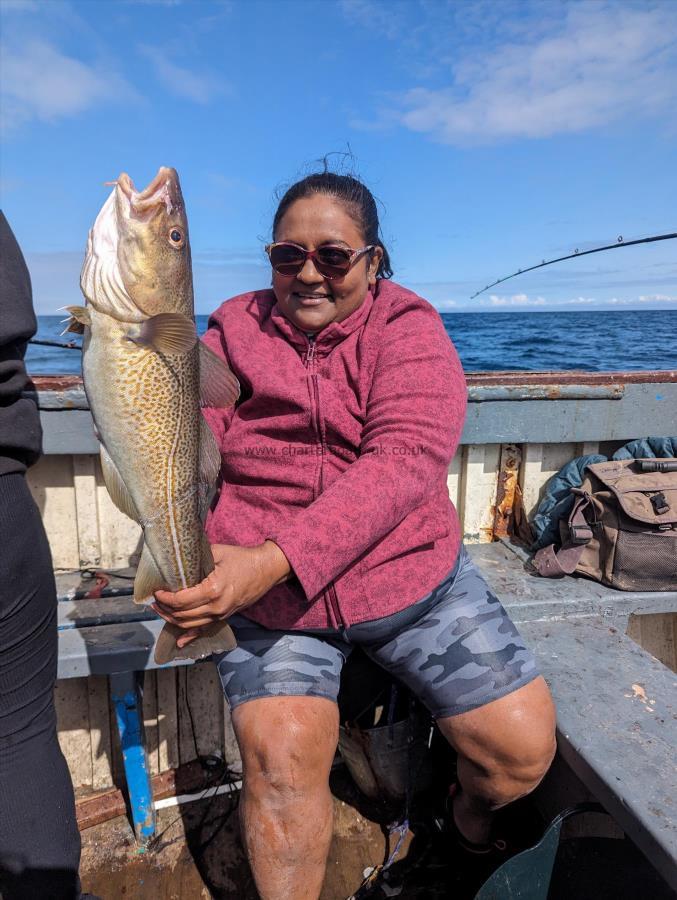 5 lb 4 oz Cod by Unknown