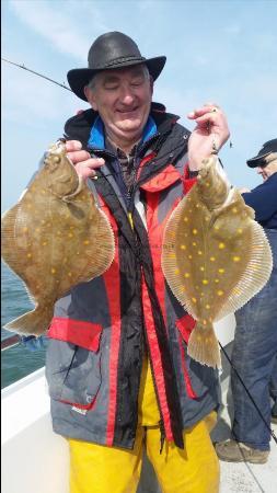 3 lb 5 oz Plaice by mick doody