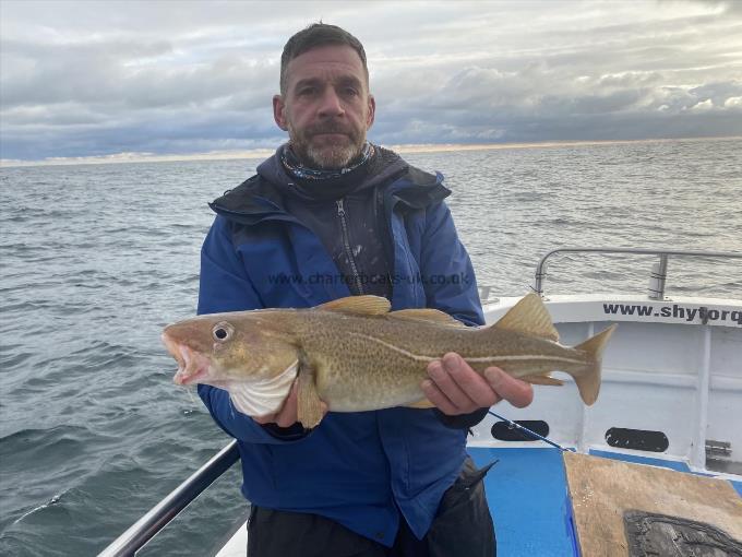 4 lb Cod by Mark Hobson.