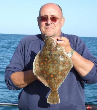 2 lb 7 oz Plaice by Russell Latimer