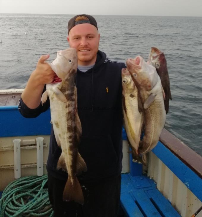 7 lb 8 oz Cod by Unknown