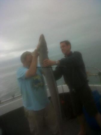 40 lb Conger Eel by Nicks mate