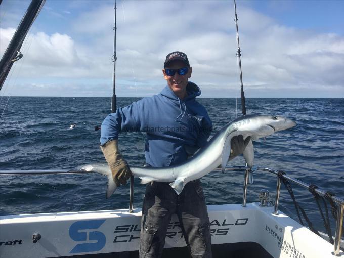 45 lb Blue Shark by Matt