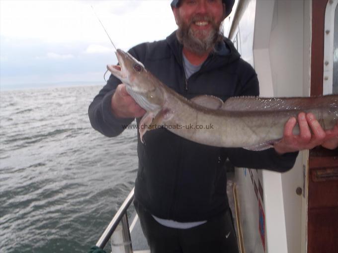 6 lb 2 oz Ling by Andy Kennedy.