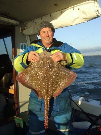 13 lb 7 oz Thornback Ray by barry