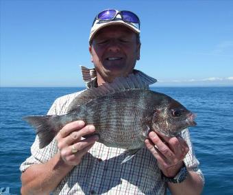 3 lb 14 oz Black Sea Bream by Mark Cooper