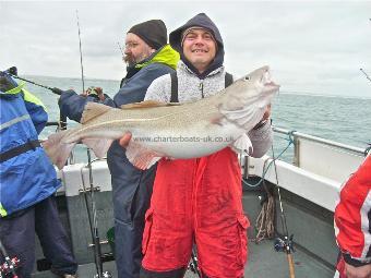 21 lb 10 oz Cod by James