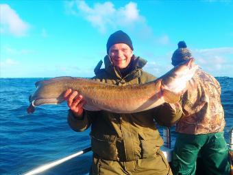 16 lb 1 oz Ling (Common) by Ricardas "Dolf" from Stoke on Trent.