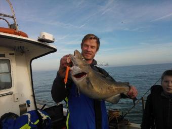 13 lb 5 oz Cod by Adam Harvey