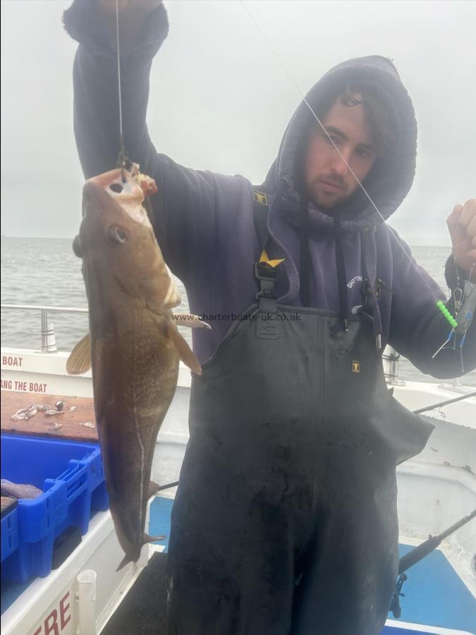 4 lb 10 oz Cod by Fergus.