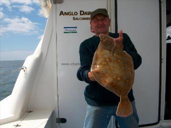 3 lb Plaice by Gerald Gulliver