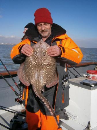 12 lb Thornback Ray by Chri Cade