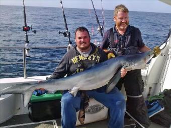 6 oz Blue Shark by Mark Lenderyou