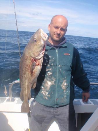 9 lb Cod by Stuart Spinks from Beverley E.Yorks.