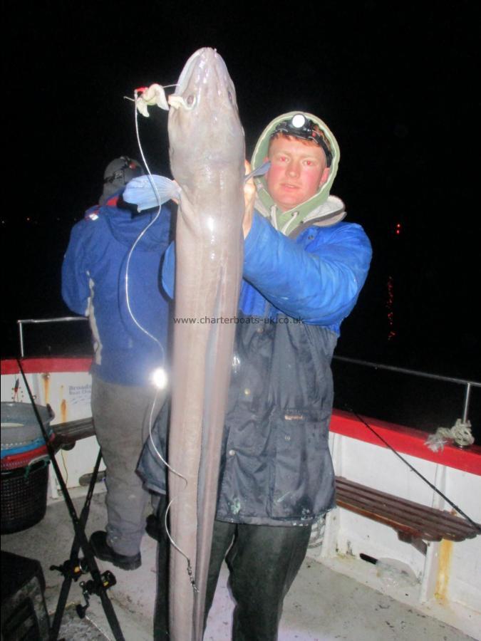 16 lb Conger Eel by Dan