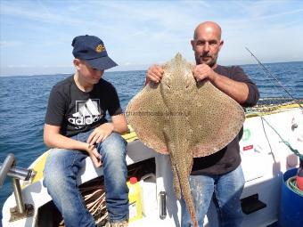 15 lb 10 oz Blonde Ray by Ian Jordon