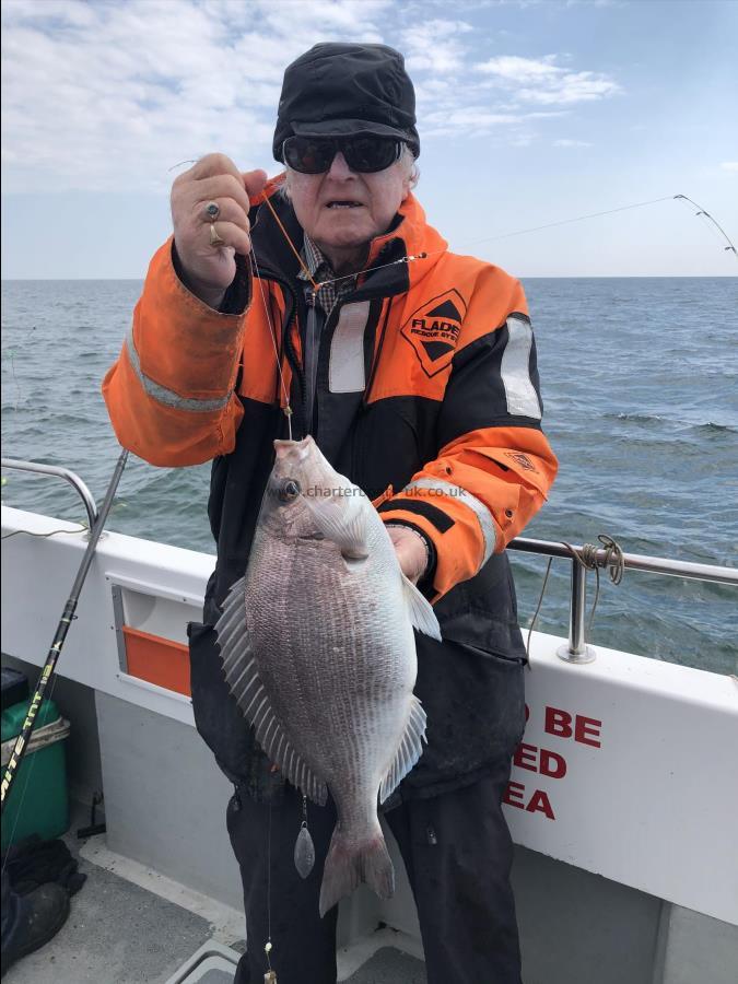 3 lb 9 oz Black Sea Bream by Derek Smith