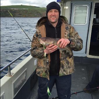 3 lb Cod by Deans 1st trip & 1st cod