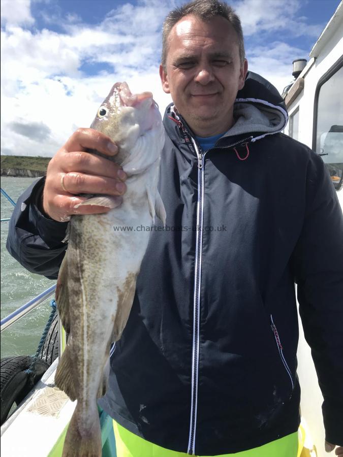 4 lb Cod by Tomas with a cod