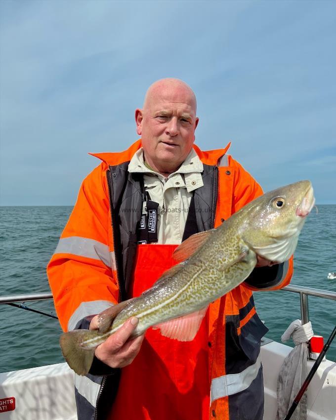 4 lb Cod by Del Moran