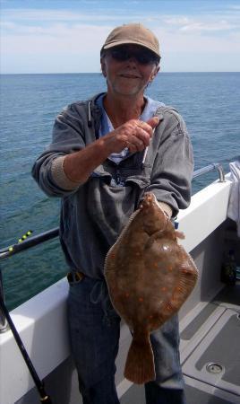 2 lb 8 oz Plaice by Unknown