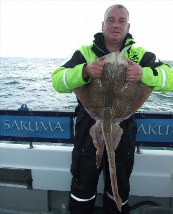 13 lb 8 oz Undulate Ray by Paul Garrett