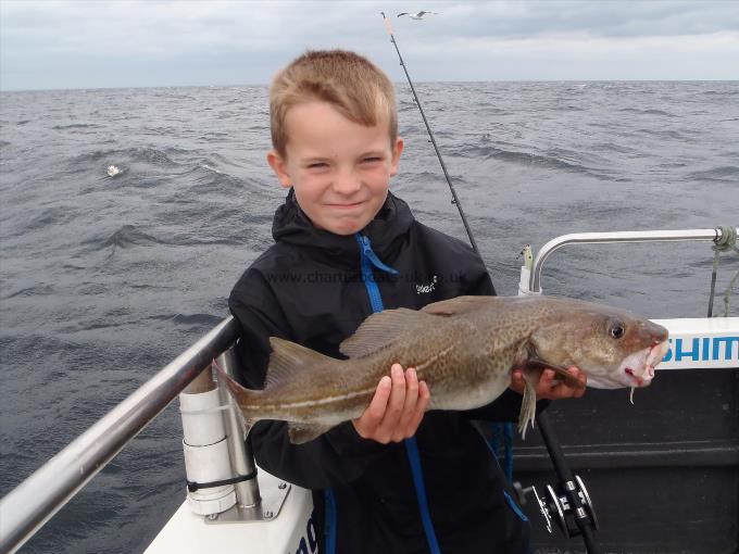 3 lb 5 oz Cod by Lucas.