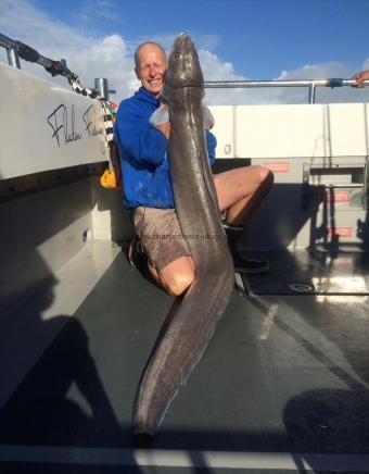 80 lb Conger Eel by Nigel Mcloughin