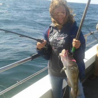 8 lb 2 oz Cod by Eliza 13 yrs best firstimer 2012