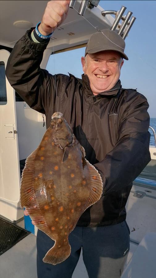 2 lb 4 oz Plaice by Pete