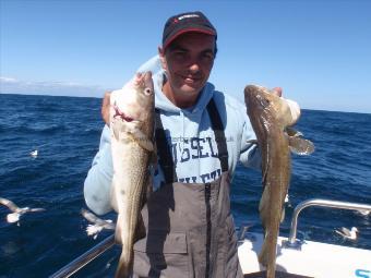 4 lb 4 oz Cod by Terry seaton from Hull.