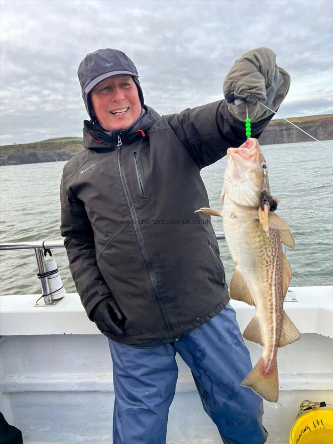 3 lb 5 oz Cod by Bryan.