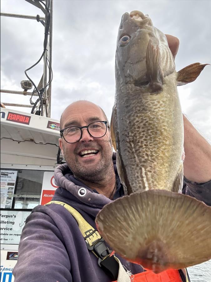 4 lb 14 oz Cod by Skip.