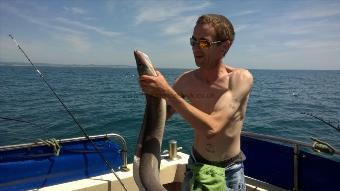 9 lb Conger Eel by Stephen Wake