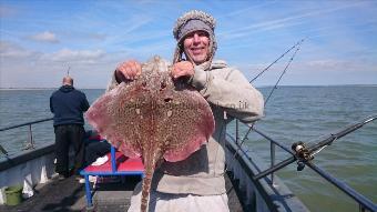 8 lb 5 oz Thornback Ray by Liam from london