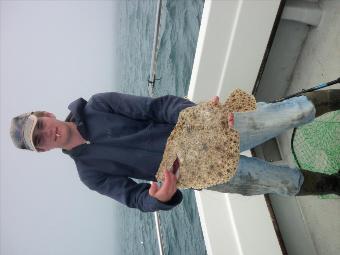 4 lb Turbot by Lewis Hodder (skipper)