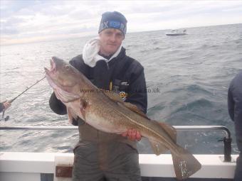 14 lb 10 oz Cod by Mike Upton from Stockport.