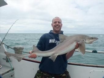 22 lb 4 oz Smooth-hound by Graham