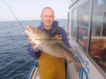9 lb 3 oz Cod by Guy Wrightson from Pontefract.