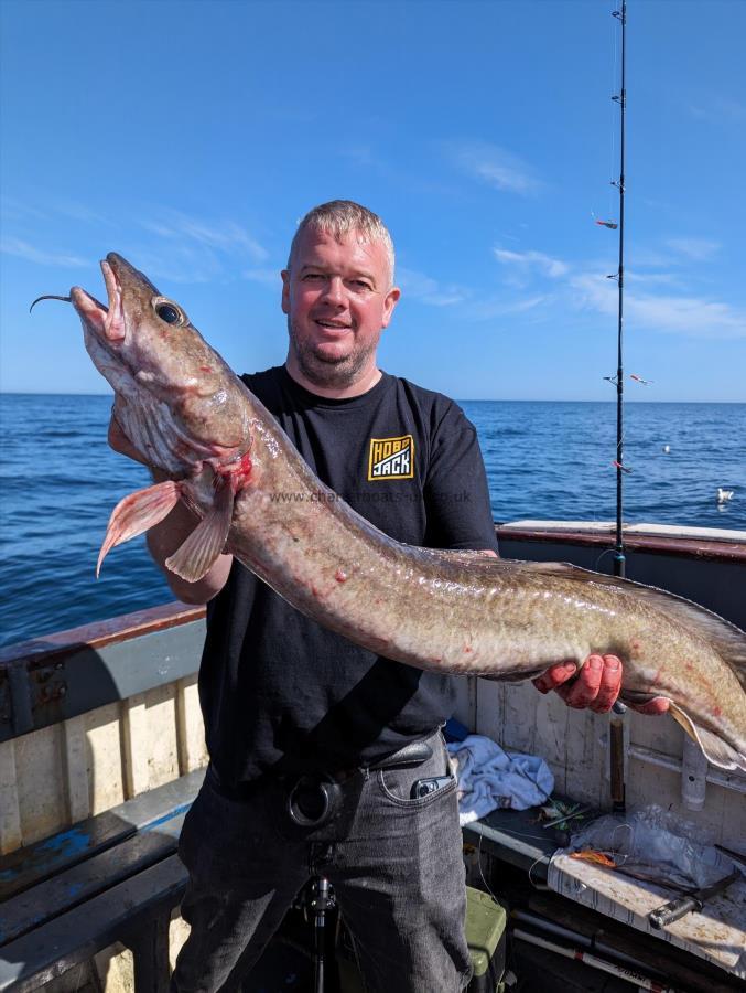 14 lb 10 oz Ling by Unknown