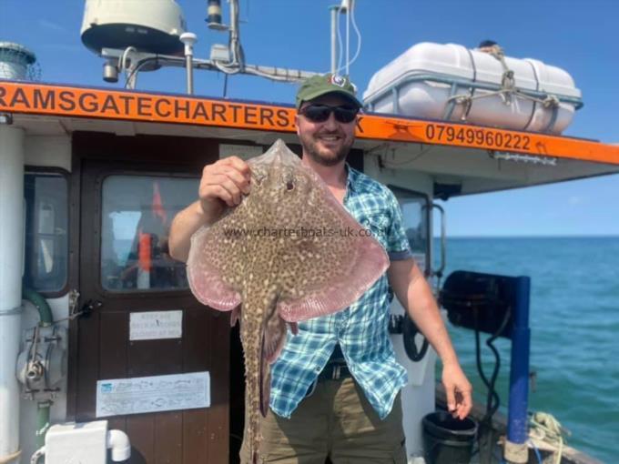 7 lb Thornback Ray by Unknown