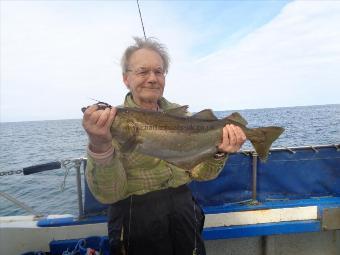 9 lb 10 oz Pollock by one off many caught by Joe