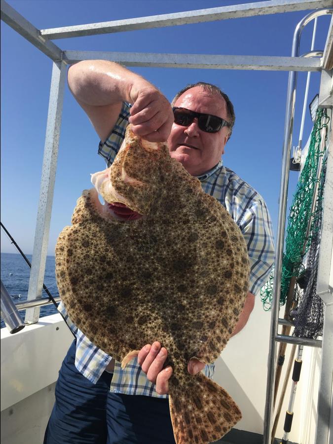 10 lb 6 oz Turbot by Peter