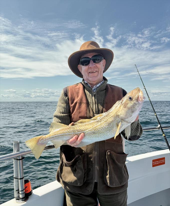 5 lb 8 oz Cod by Sam Hoe