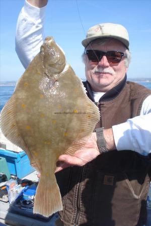 3 lb 4 oz Plaice by Bob